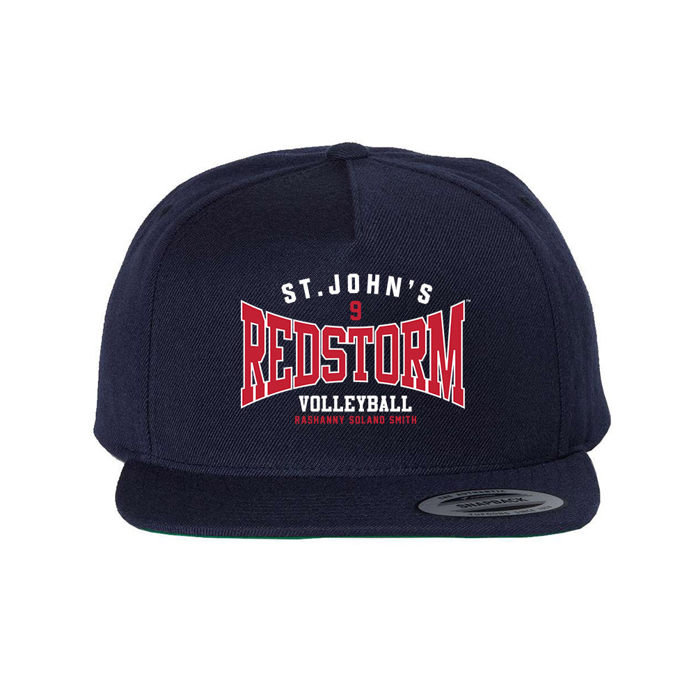 St. Johns - NCAA Women's Volleyball : Rashanny Solano Smith - Snapback Hat-0