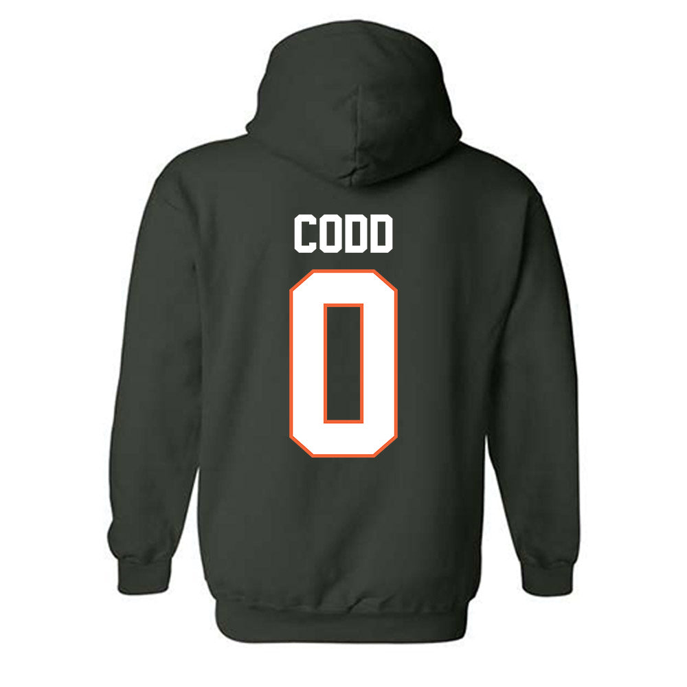 Miami - NCAA Women's Track & Field : Iyonna Codd - Classic Shersey Hooded Sweatshirt-1