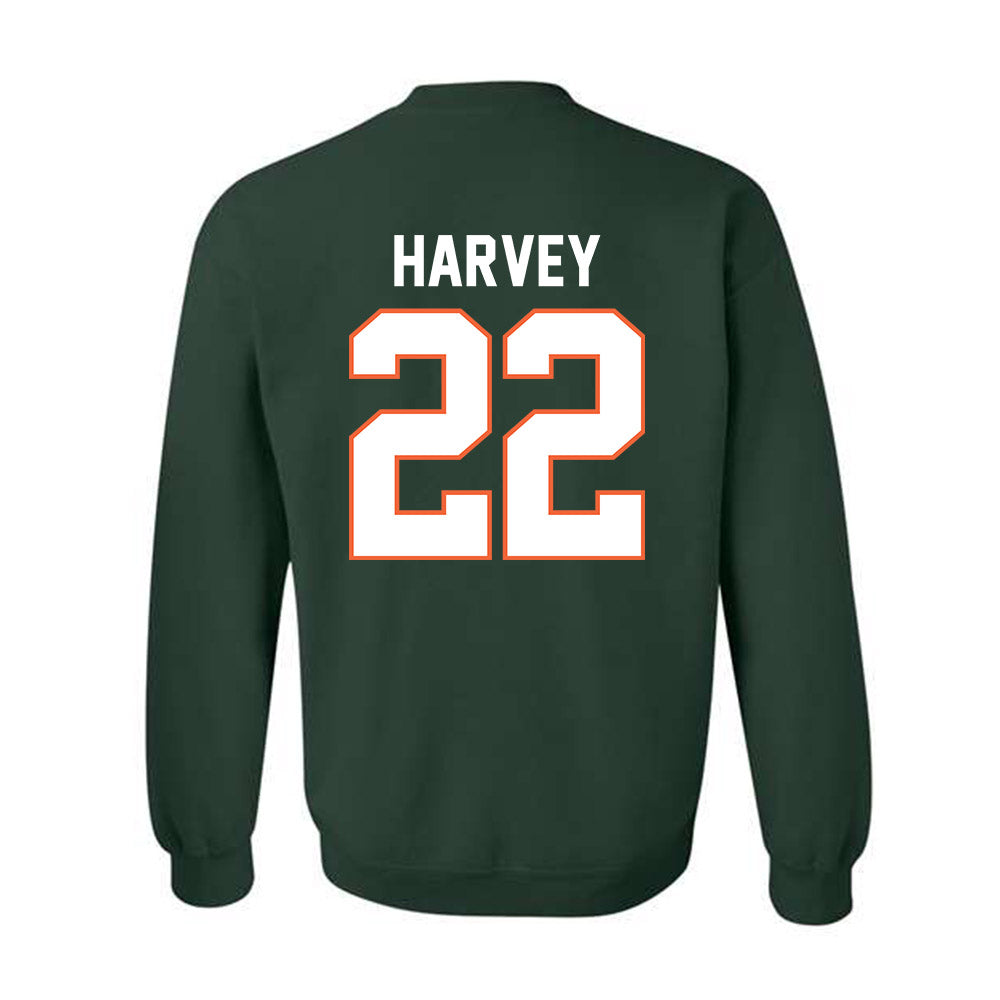 Miami - NCAA Women's Volleyball : Asia Harvey - Classic Shersey Crewneck Sweatshirt-1