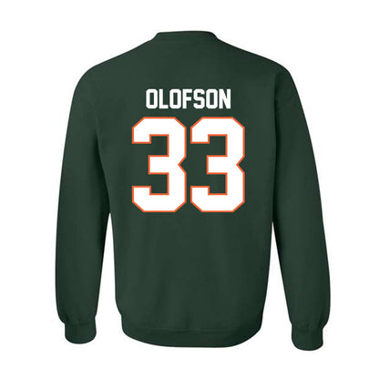 Miami - NCAA Women's Soccer : Atlee Olofson - Classic Shersey Crewneck Sweatshirt-1