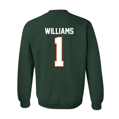 Miami - NCAA Women's Basketball : Cameron Williams - Classic Shersey Crewneck Sweatshirt-1