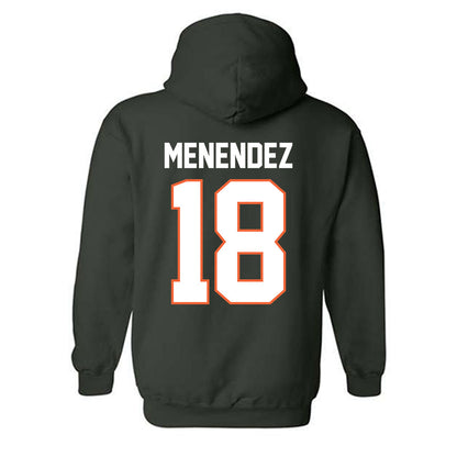 Miami - NCAA Baseball : Frank Menendez - Classic Shersey Hooded Sweatshirt-1