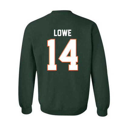 Miami - NCAA Football : Hayden Lowe - Classic Shersey Crewneck Sweatshirt-1