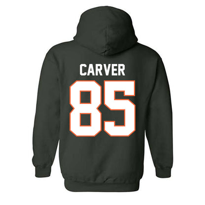 Miami - NCAA Football : Jackson Carver - Classic Shersey Hooded Sweatshirt
