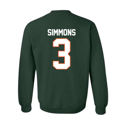 Miami - NCAA Women's Soccer : Noelle Simmons - Classic Shersey Crewneck Sweatshirt-1