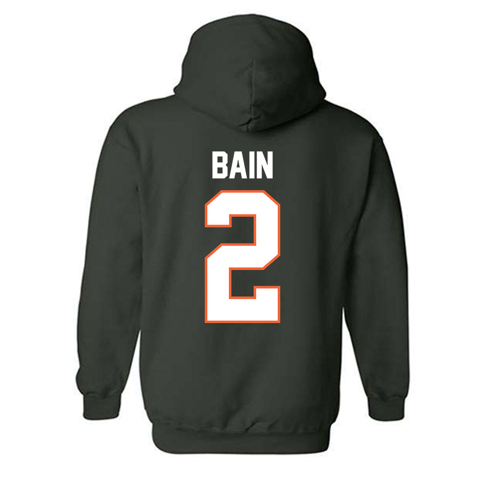 Miami - NCAA Women's Volleyball : Avery Bain - Classic Shersey Hooded Sweatshirt-1