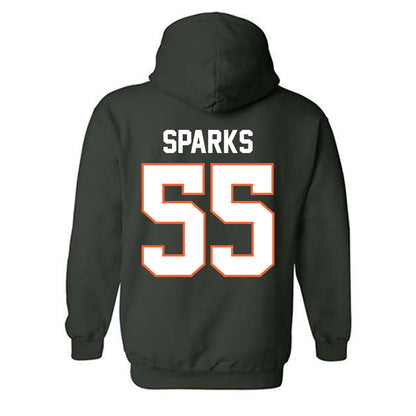 Miami - NCAA Football : JJ Sparks - Classic Shersey Hooded Sweatshirt-1