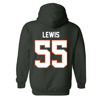 Miami - NCAA Men's Basketball : Acaden Lewis - Classic Shersey Hooded Sweatshirt-1