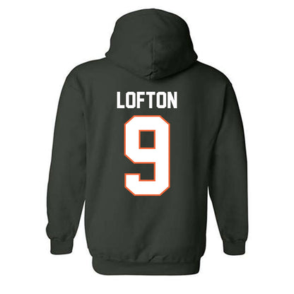 Miami - NCAA Football : Elija Lofton - Classic Shersey Hooded Sweatshirt-1