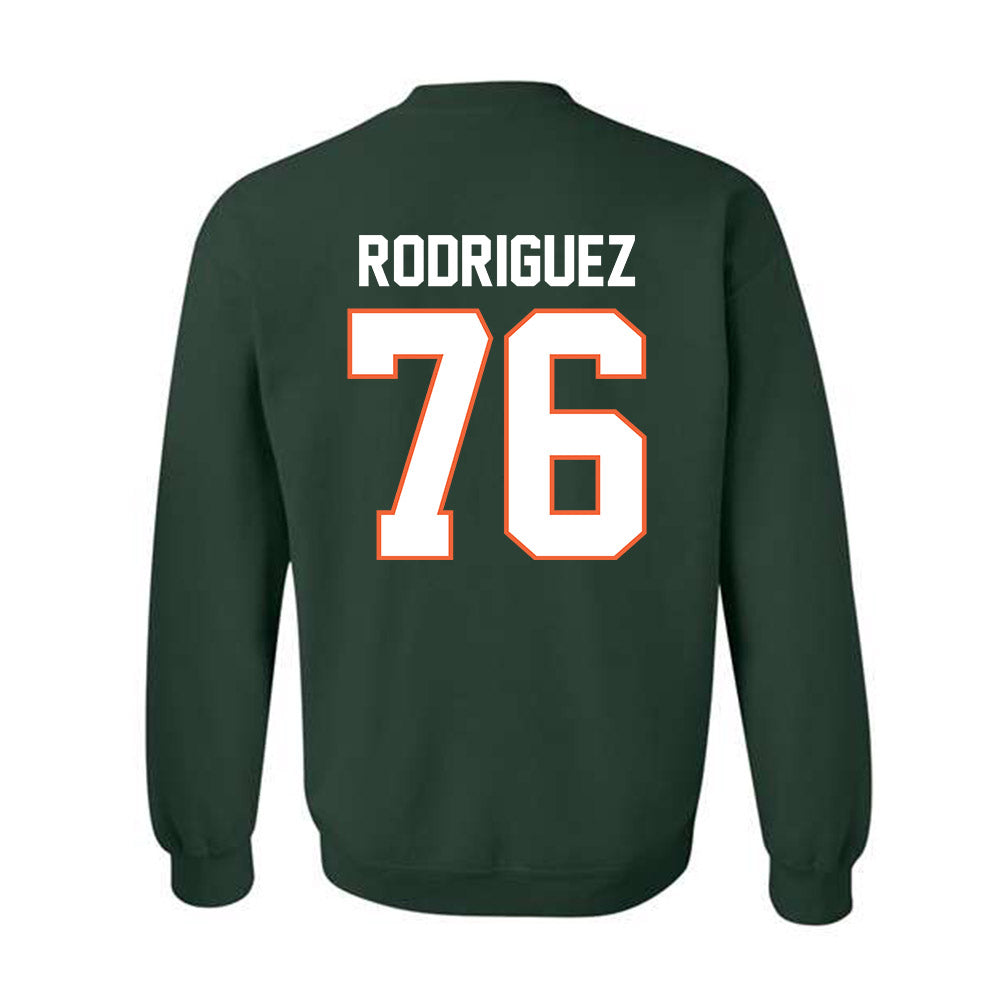 Miami - NCAA Football : Ryan Rodriguez - Classic Shersey Crewneck Sweatshirt-1