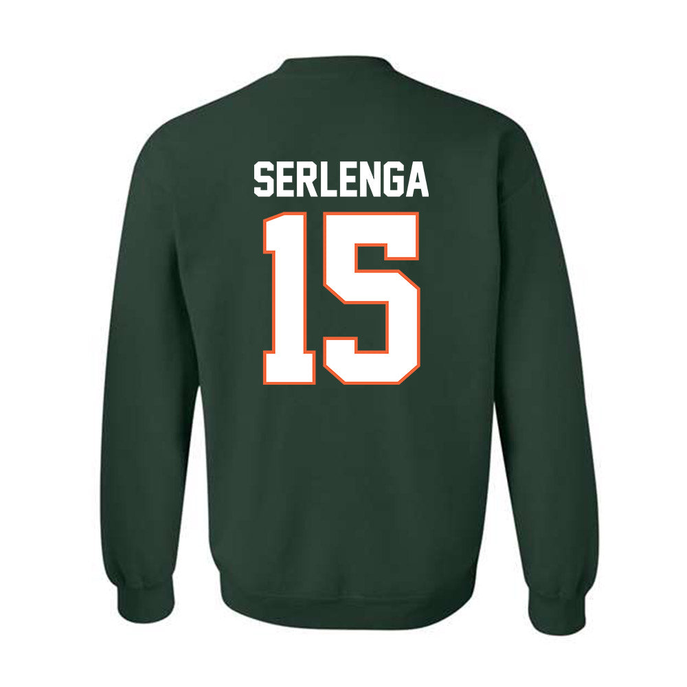 Miami - NCAA Women's Soccer : Allie Serlenga - Classic Shersey Crewneck Sweatshirt-1