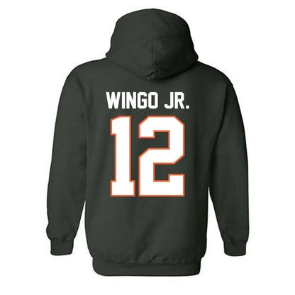 Miami - NCAA Football : Somourian Wingo Jr. - Classic Shersey Hooded Sweatshirt-1