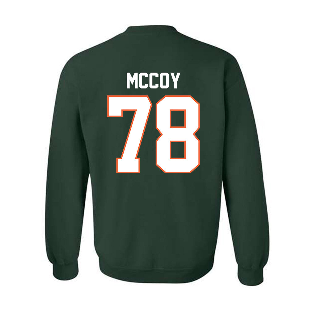 Miami - NCAA Football : Matthew McCoy - Classic Shersey Crewneck Sweatshirt-1