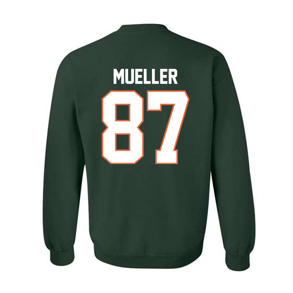 Miami - NCAA Football : Gavin Mueller - Classic Shersey Crewneck Sweatshirt-1