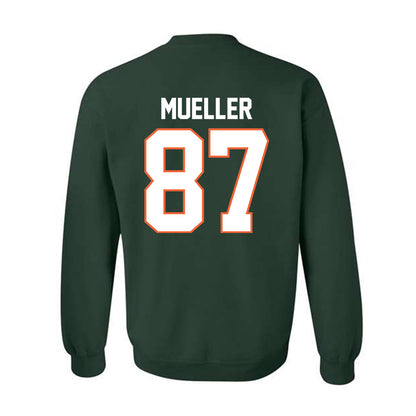 Miami - NCAA Football : Gavin Mueller - Classic Shersey Crewneck Sweatshirt-1