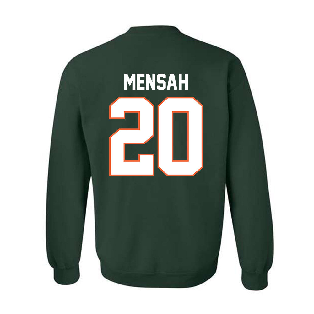 Miami - NCAA Women's Soccer : Grace Mensah - Classic Shersey Crewneck Sweatshirt-1