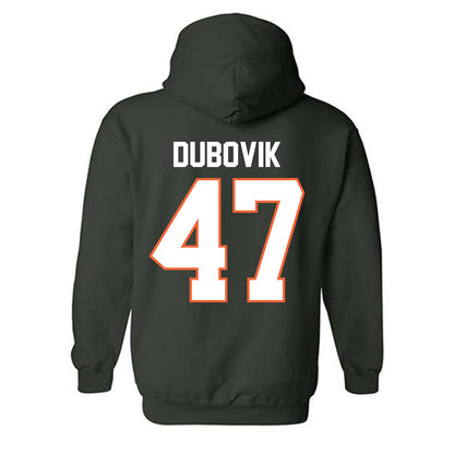 Miami - NCAA Baseball : Dylan Dubovik - Classic Shersey Hooded Sweatshirt-1