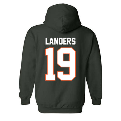 Miami - NCAA Women's Soccer : Maddie Landers - Classic Shersey Hooded Sweatshirt-1