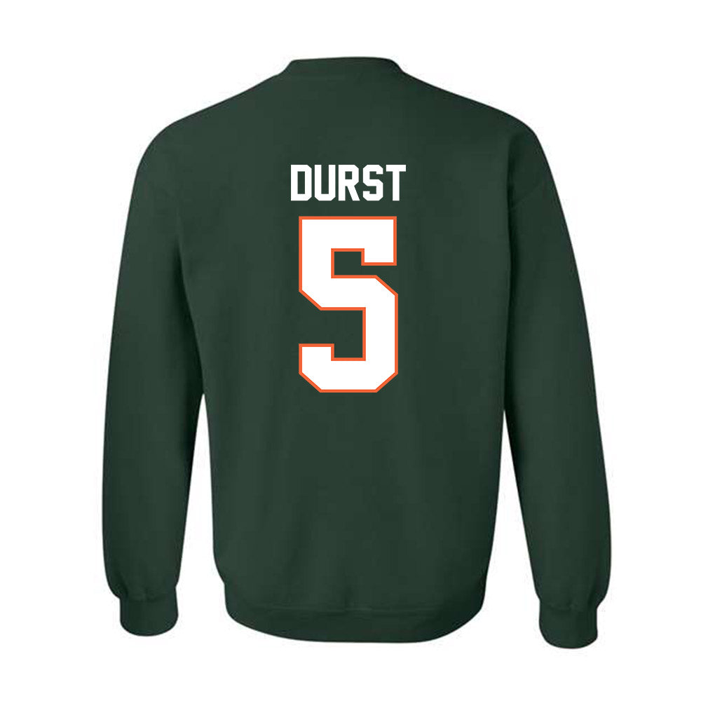 Miami - NCAA Women's Volleyball : Olivia Durst - Classic Shersey Crewneck Sweatshirt-1