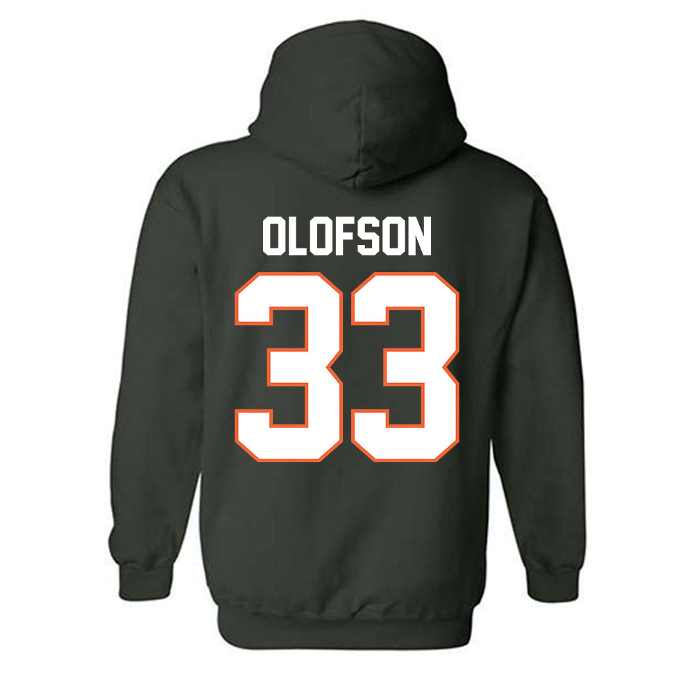 Miami - NCAA Women's Soccer : Atlee Olofson - Classic Shersey Hooded Sweatshirt-1