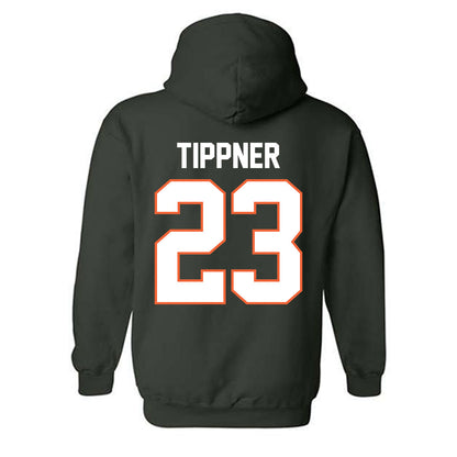 Miami - NCAA Women's Basketball : Meredith Tippner - Classic Shersey Hooded Sweatshirt-1