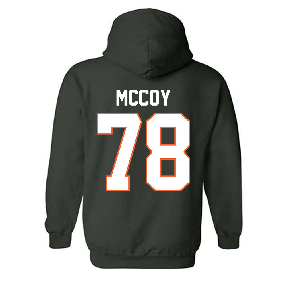 Miami - NCAA Football : Matthew McCoy - Classic Shersey Hooded Sweatshirt-1