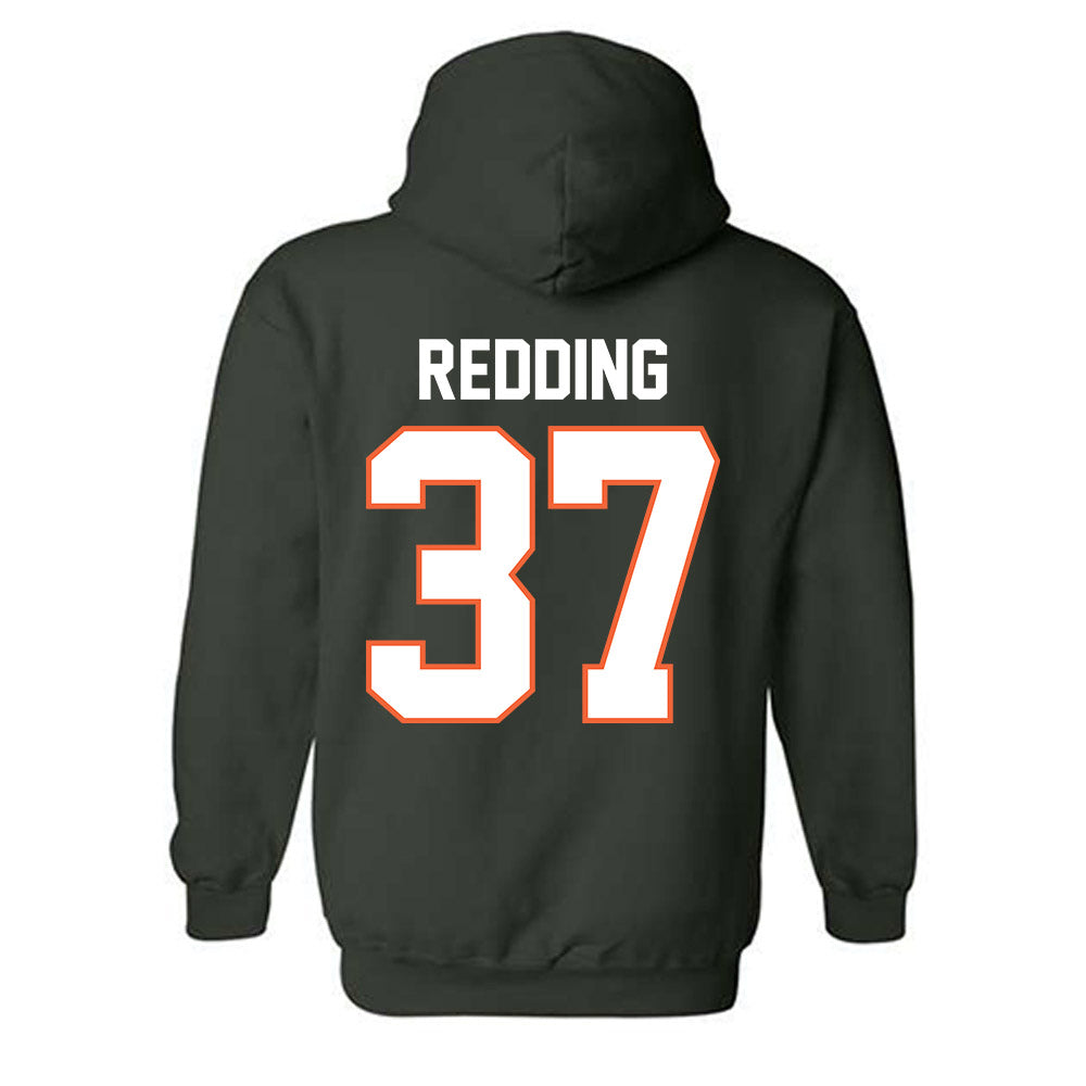 Miami - NCAA Football : Cortez Redding - Classic Shersey Hooded Sweatshirt-1