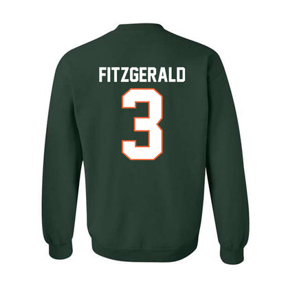 Miami - NCAA Football : Bryce Fitzgerald - Classic Shersey Crewneck Sweatshirt-1