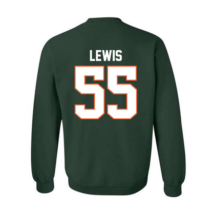 Miami - NCAA Men's Basketball : Acaden Lewis - Classic Shersey Crewneck Sweatshirt-1