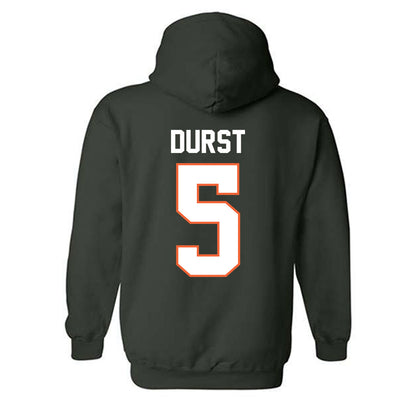 Miami - NCAA Women's Volleyball : Olivia Durst - Classic Shersey Hooded Sweatshirt-1