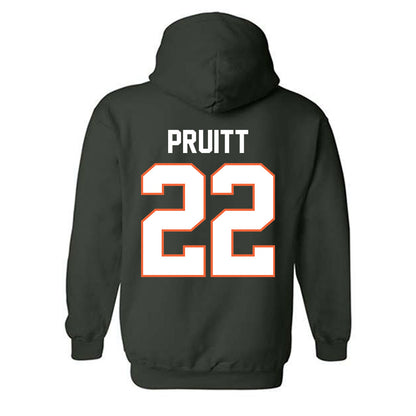 Miami - NCAA Football : Cam Pruitt - Classic Shersey Hooded Sweatshirt-1