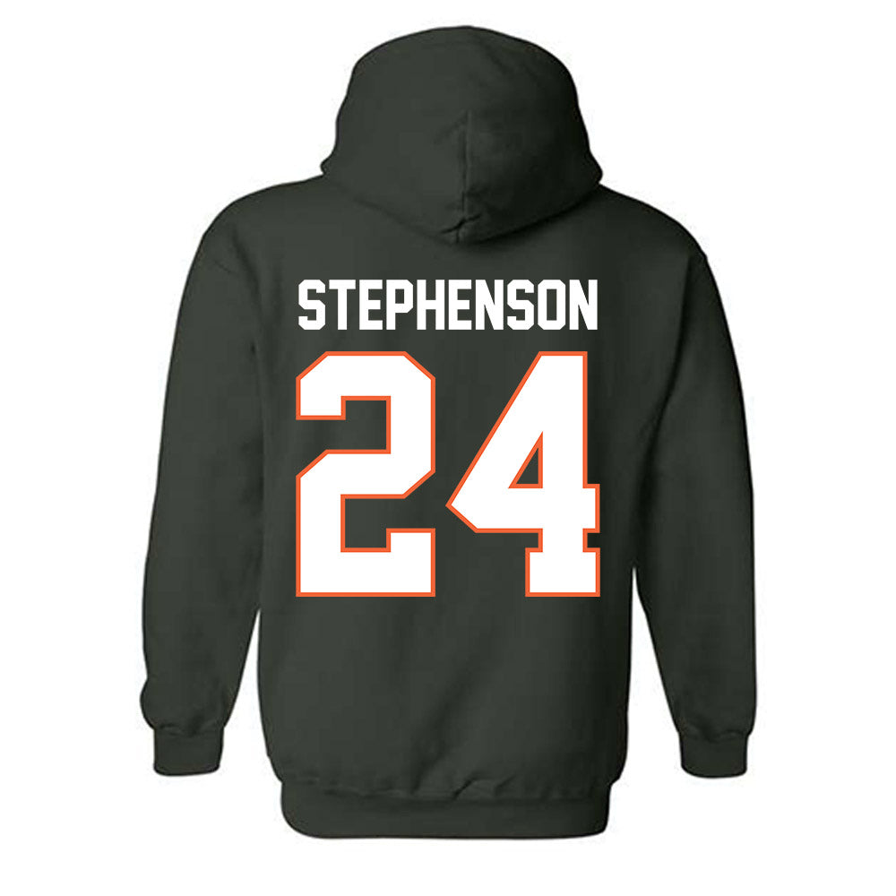 Miami - NCAA Women's Soccer : Alyssa Stephenson - Classic Shersey Hooded Sweatshirt-1