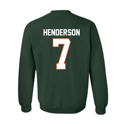 Miami - NCAA Men's Basketball : Shelton Henderson - Classic Shersey Crewneck Sweatshirt-1