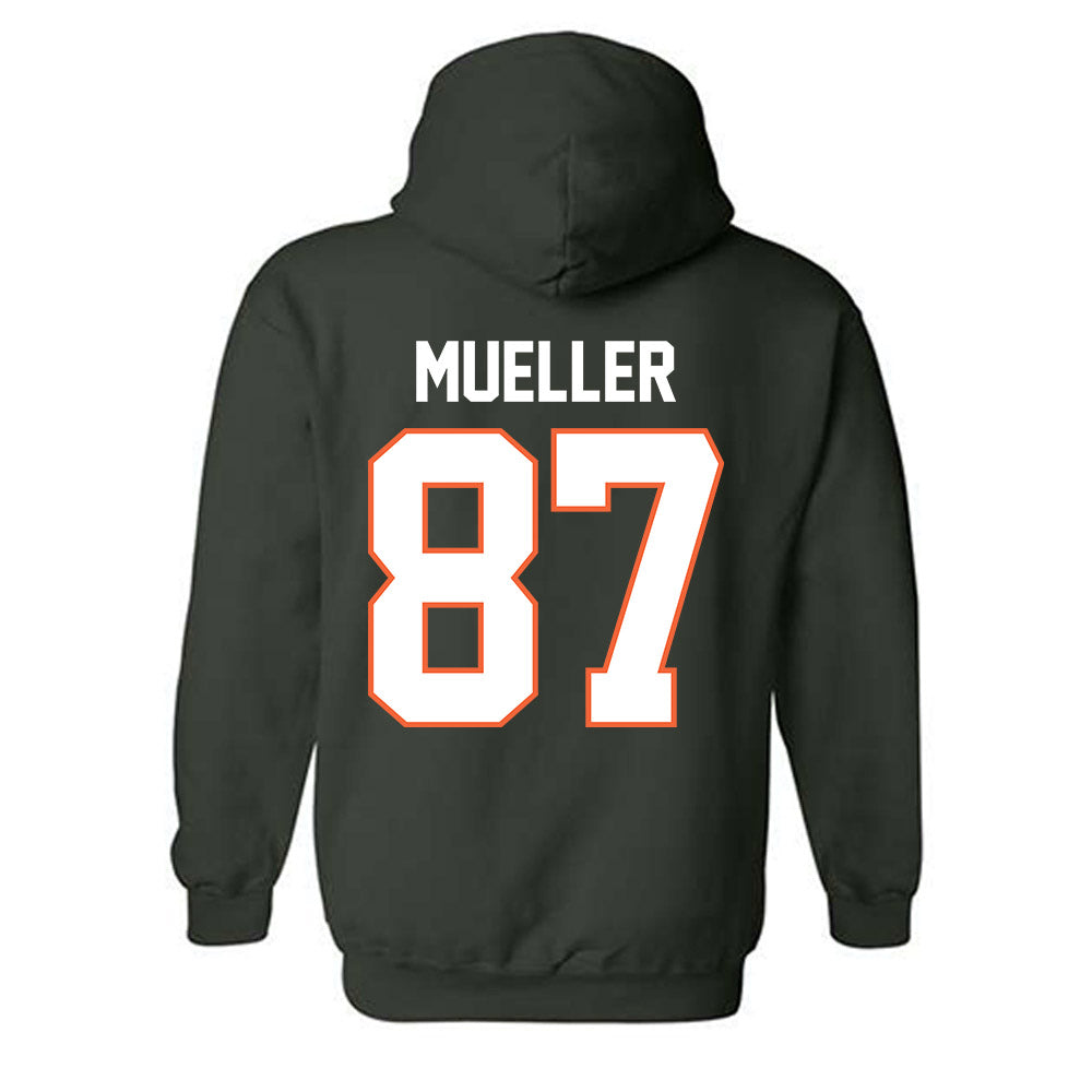 Miami - NCAA Football : Gavin Mueller - Classic Shersey Hooded Sweatshirt-1
