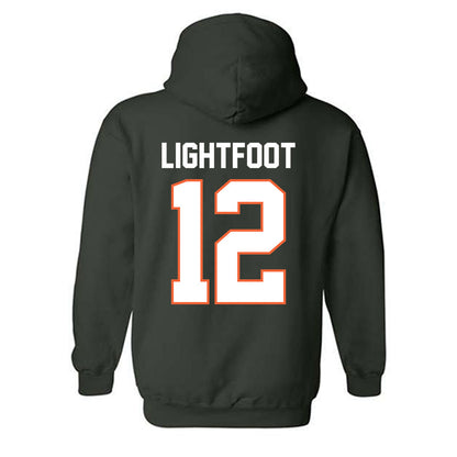 Miami - NCAA Football : Marquise Lightfoot - Classic Shersey Hooded Sweatshirt-1