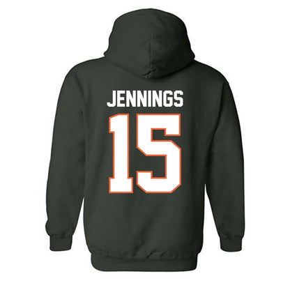 Miami - NCAA Football : Brody Jennings - Classic Shersey Hooded Sweatshirt-1