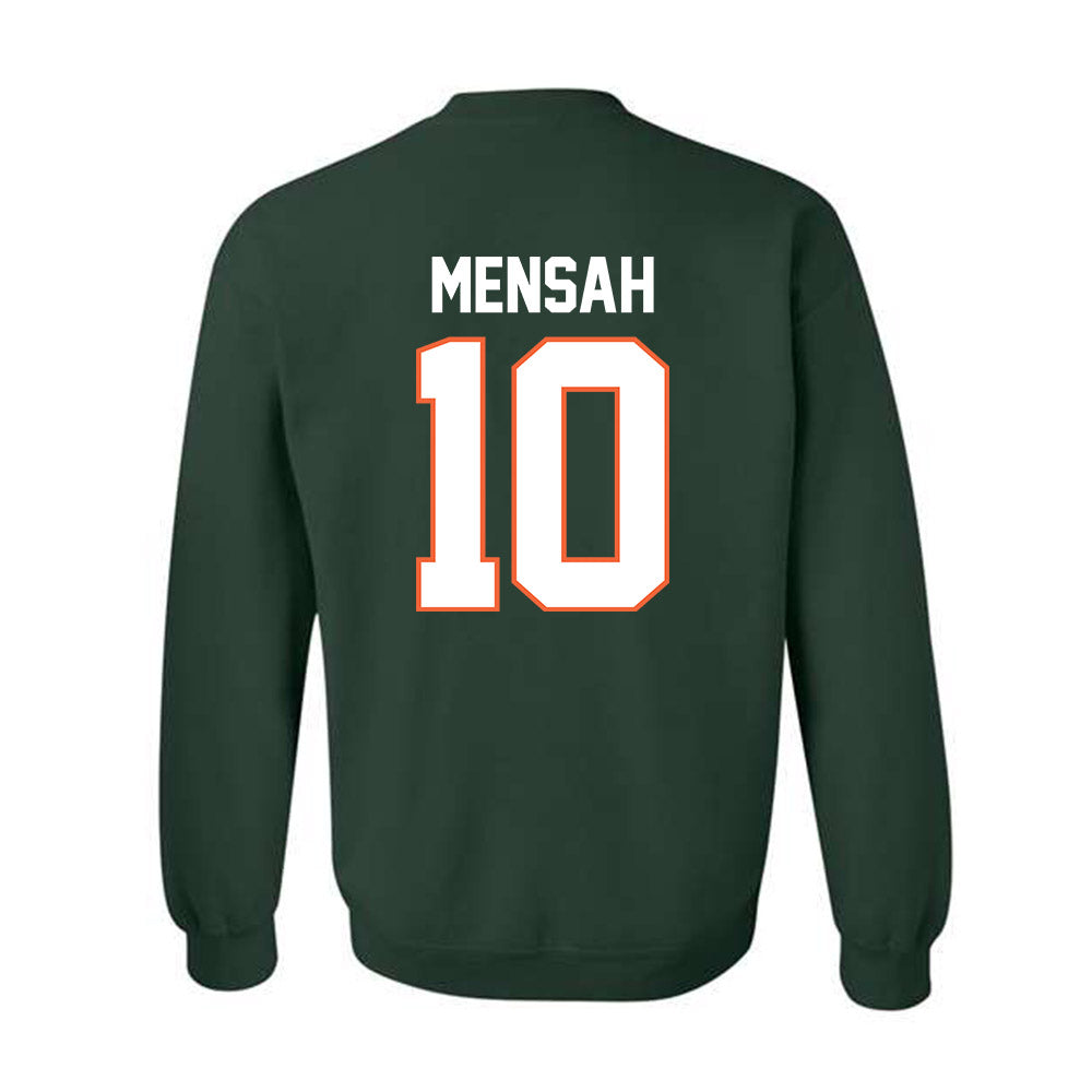 Miami - NCAA Football : Darian Mensah - Classic Shersey Crewneck Sweatshirt-1
