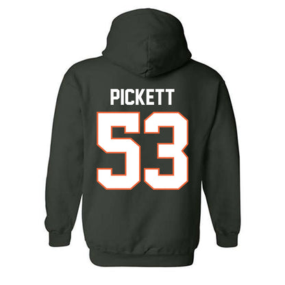 Miami - NCAA Football : Canon Pickett - Classic Shersey Hooded Sweatshirt-1
