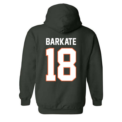 Miami - NCAA Football : Cooper Barkate - Classic Shersey Hooded Sweatshirt-1