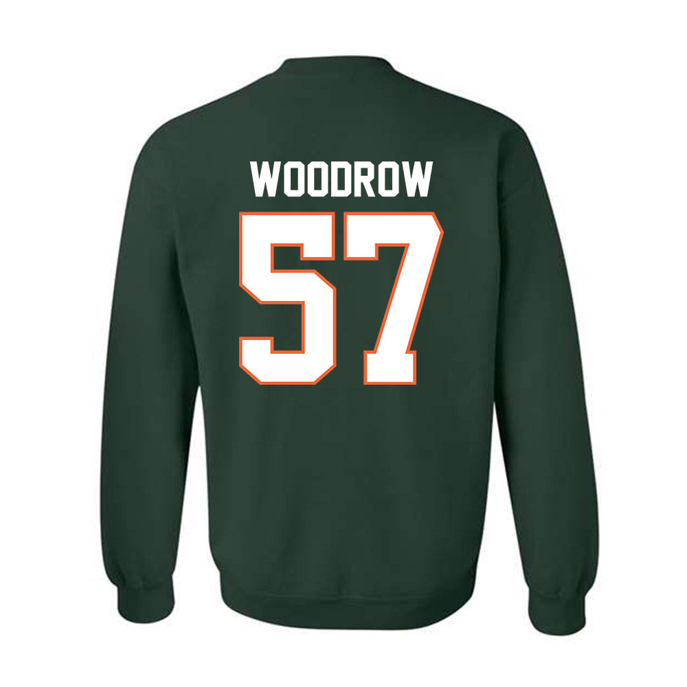 Miami - NCAA Football : Rhys Woodrow - Classic Shersey Crewneck Sweatshirt-1