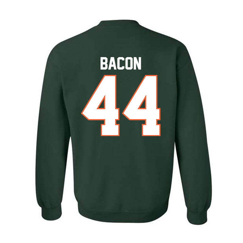 Miami - NCAA Football : Tyson Bacon - Classic Shersey Crewneck Sweatshirt-1
