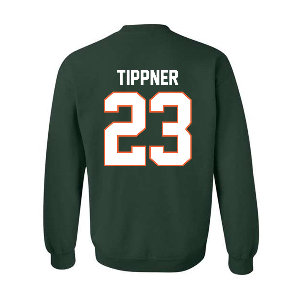 Miami - NCAA Women's Basketball : Meredith Tippner - Classic Shersey Crewneck Sweatshirt-1