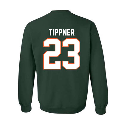 Miami - NCAA Women's Basketball : Meredith Tippner - Classic Shersey Crewneck Sweatshirt-1