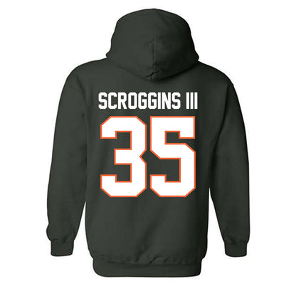 Miami - NCAA Football : Herbert Scroggins III - Classic Shersey Hooded Sweatshirt-1
