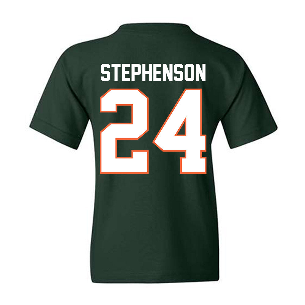 Miami - NCAA Women's Soccer : Alyssa Stephenson - Classic Shersey Youth T-Shirt-1