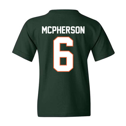 Miami - NCAA Women's Soccer : Jaileah Mcpherson - Classic Shersey Youth T-Shirt-1