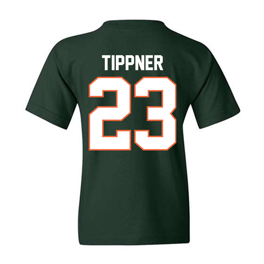 Miami - NCAA Women's Basketball : Meredith Tippner - Classic Shersey Youth T-Shirt-1