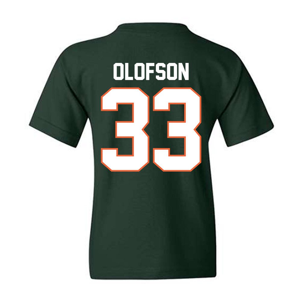 Miami - NCAA Women's Soccer : Atlee Olofson - Classic Shersey Youth T-Shirt-1