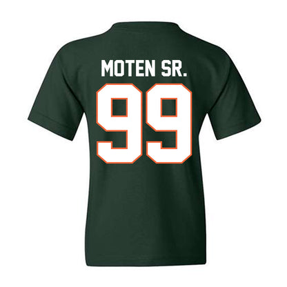 Miami - NCAA Football : Ahmad Moten Sr. - Classic Shersey Youth T-Shirt-1
