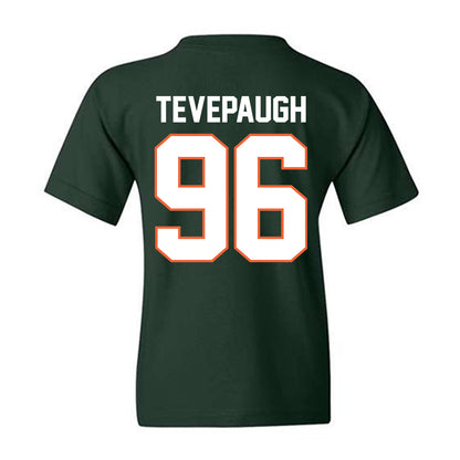 Miami - NCAA Football : Tucker Tevepaugh - Classic Shersey Youth T-Shirt-1